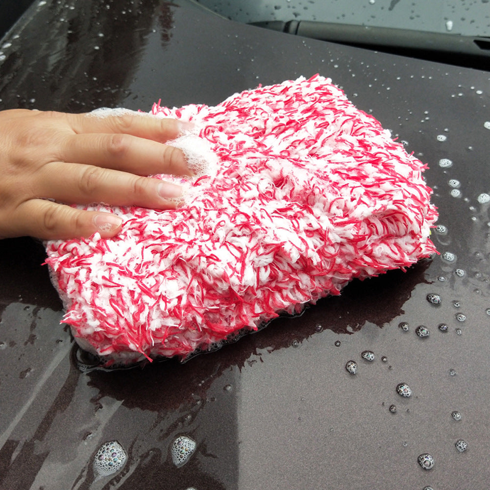 Plush Microfibre Wash Sponge