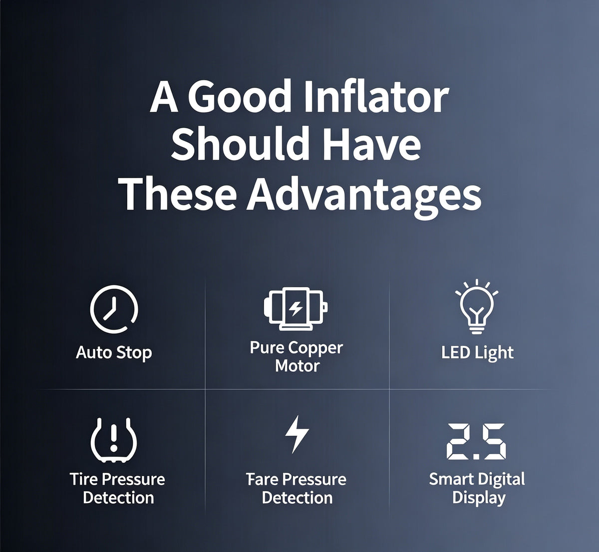 Portable Tyre Inflator, 150 PSI