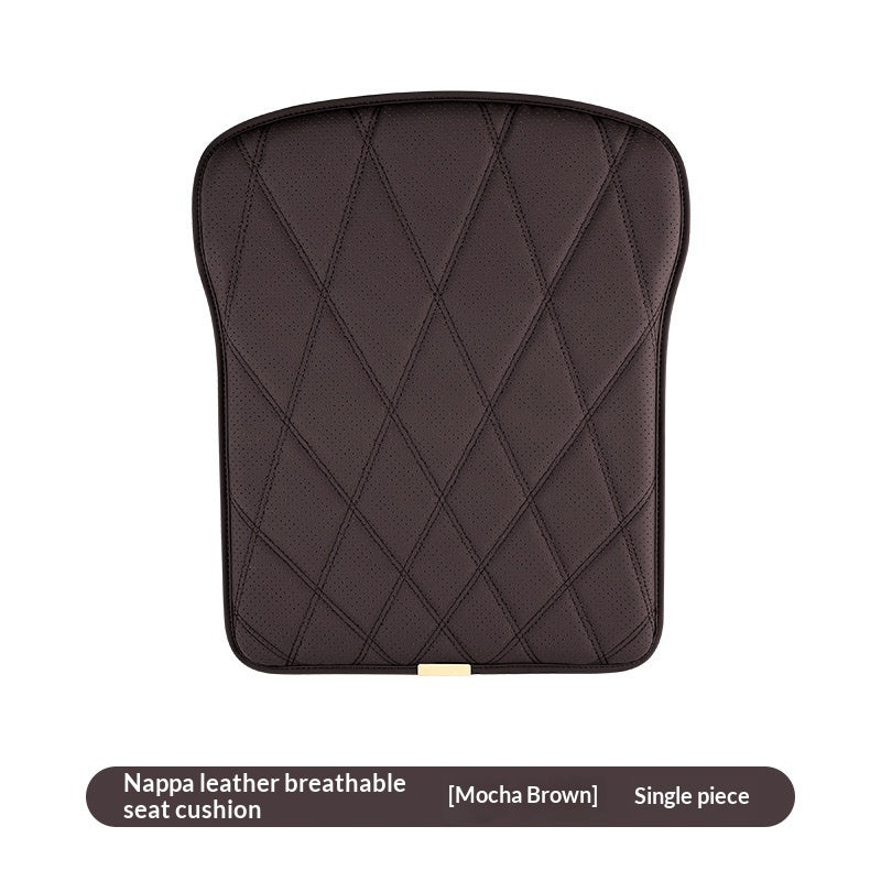 Leather-Look Seat Cushion