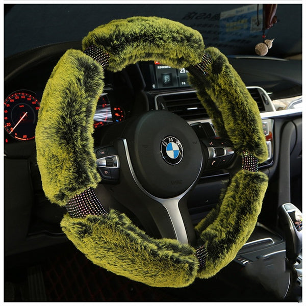 Plush Steering Wheel Cover