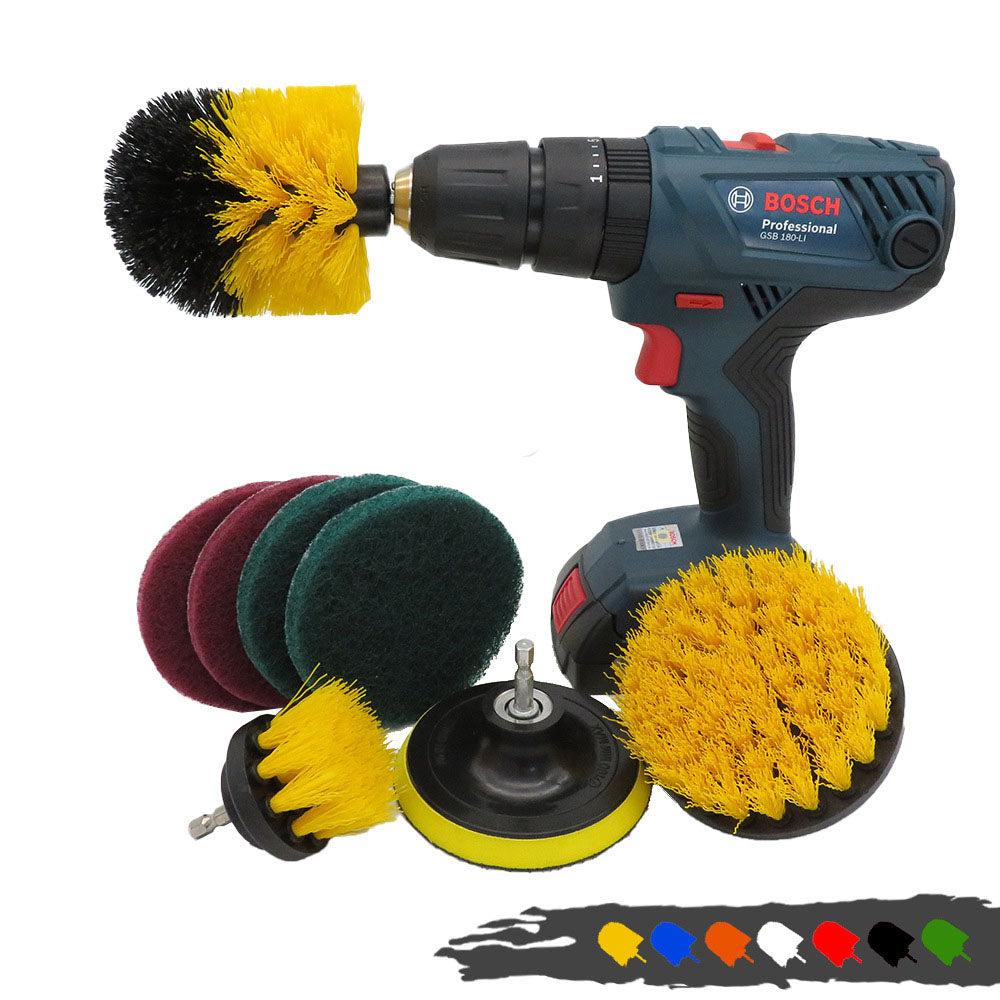 8-Piece Drill Brush Set