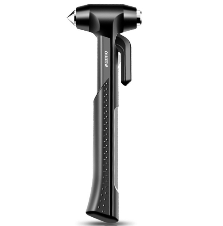 Window Breaker Safety Hammer - Black