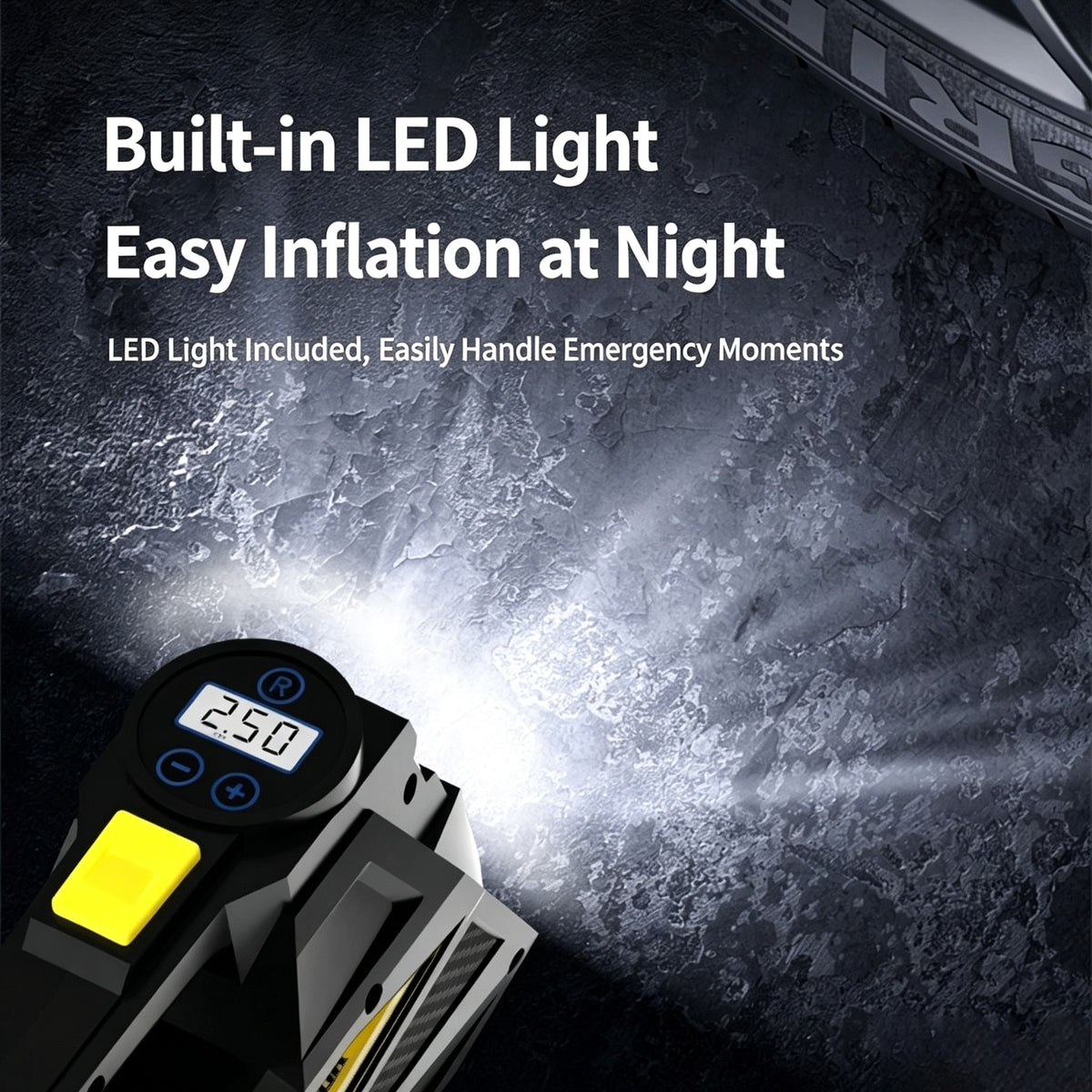 Portable Tyre Inflator, 150 PSI