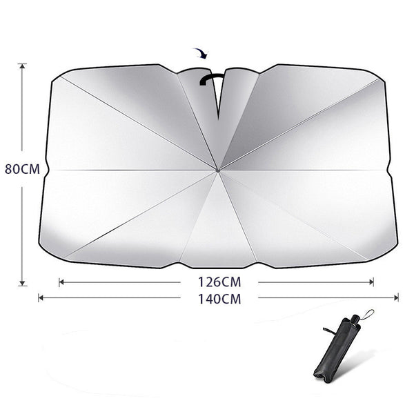 Foldable Windscreen Sun Shade Umbrella