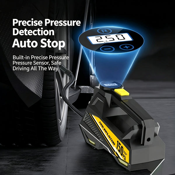 Portable Tyre Inflator, 150 PSI
