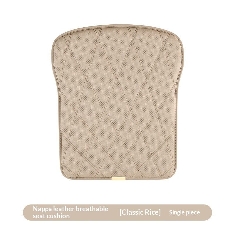 Leather-Look Seat Cushion
