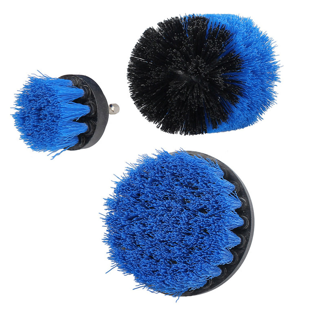 Drill Brush Attachment - Blue / 3PCS